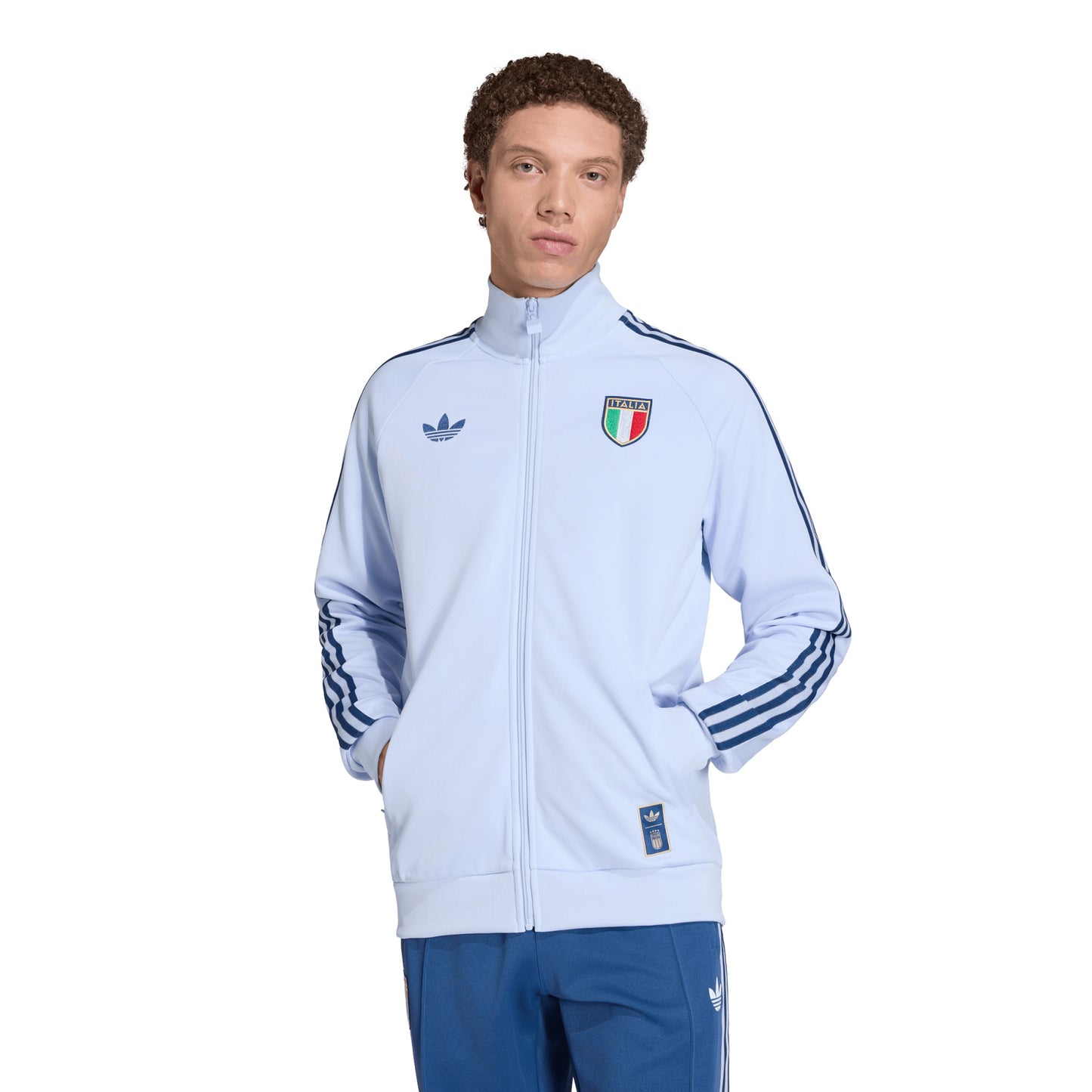adidas Originals Italy Track Jacket - Pale Blue