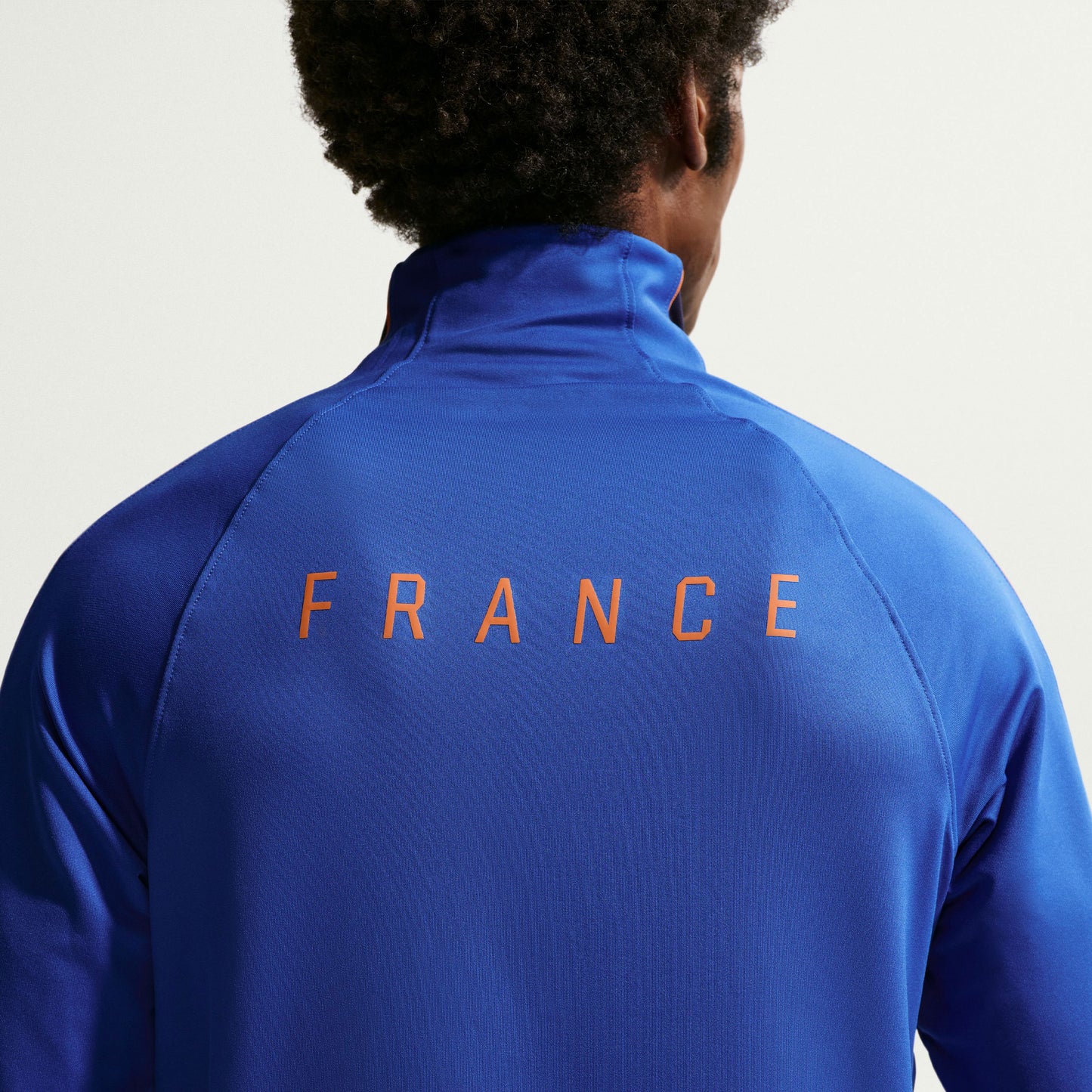 Nike France Dri-Fit Strike 1/4 Zip L/S Drill Top - Royal Blue - 2026-2027