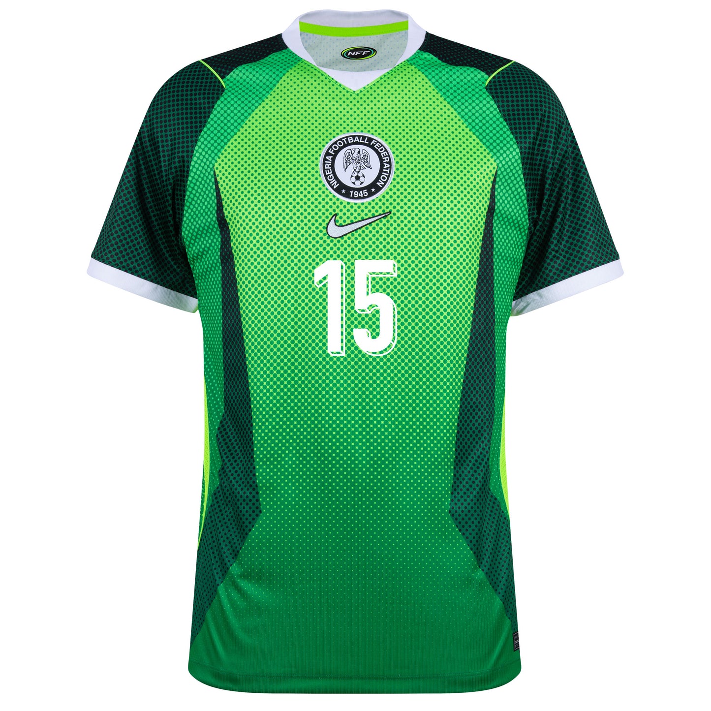 Nike Nigeria Home Simon 15 Shirt 2026-2027 (Fan Style Printing)