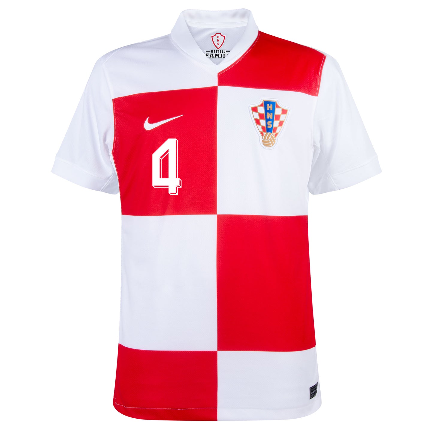 Nike Croatia Home Gvardiol 4 Shirt 2024-2025 (Official Printing)