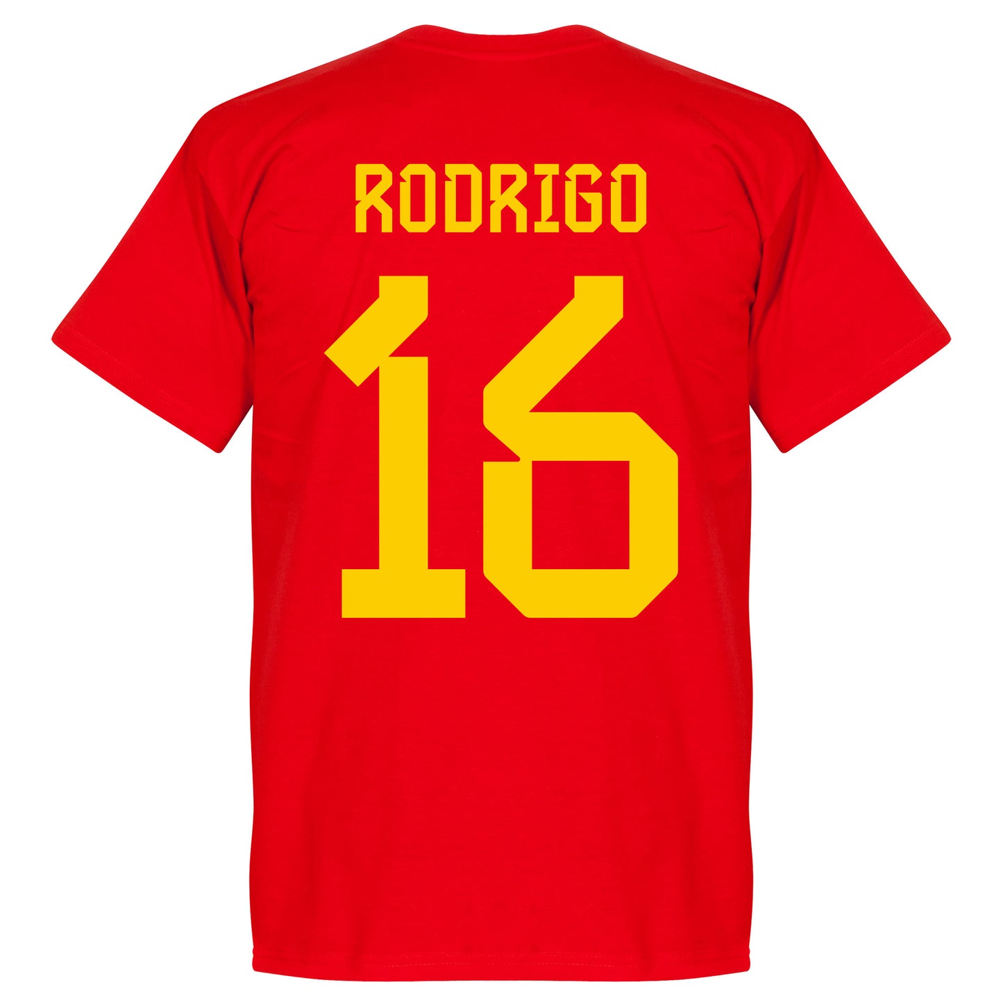 Spain Team Rodrigo 16 T-shirt - Red