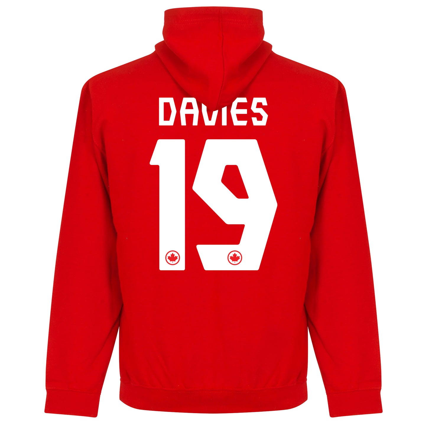 Canada Team Davies 19 KIDS Hoodie - Red