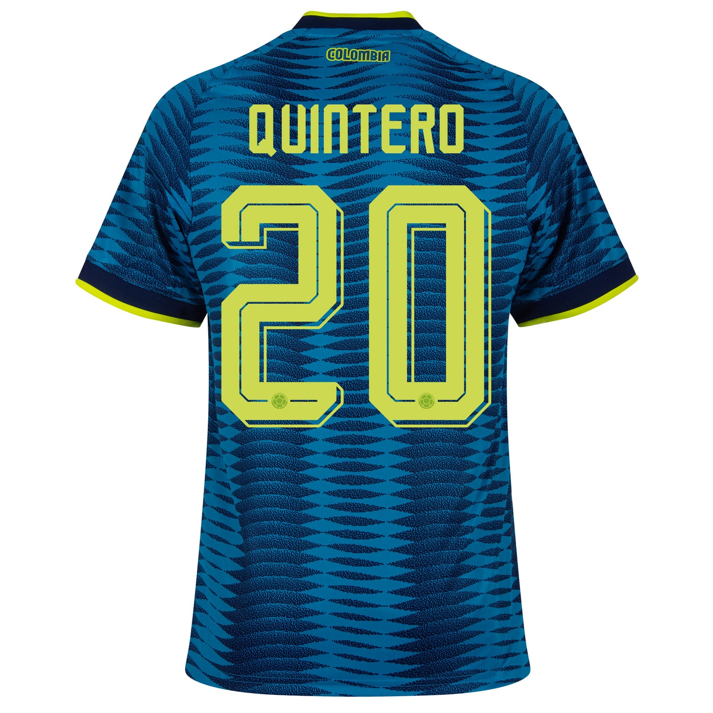 adidas Colombia Away Quintero 20 Shirt 2026-2027 (Official Printing)