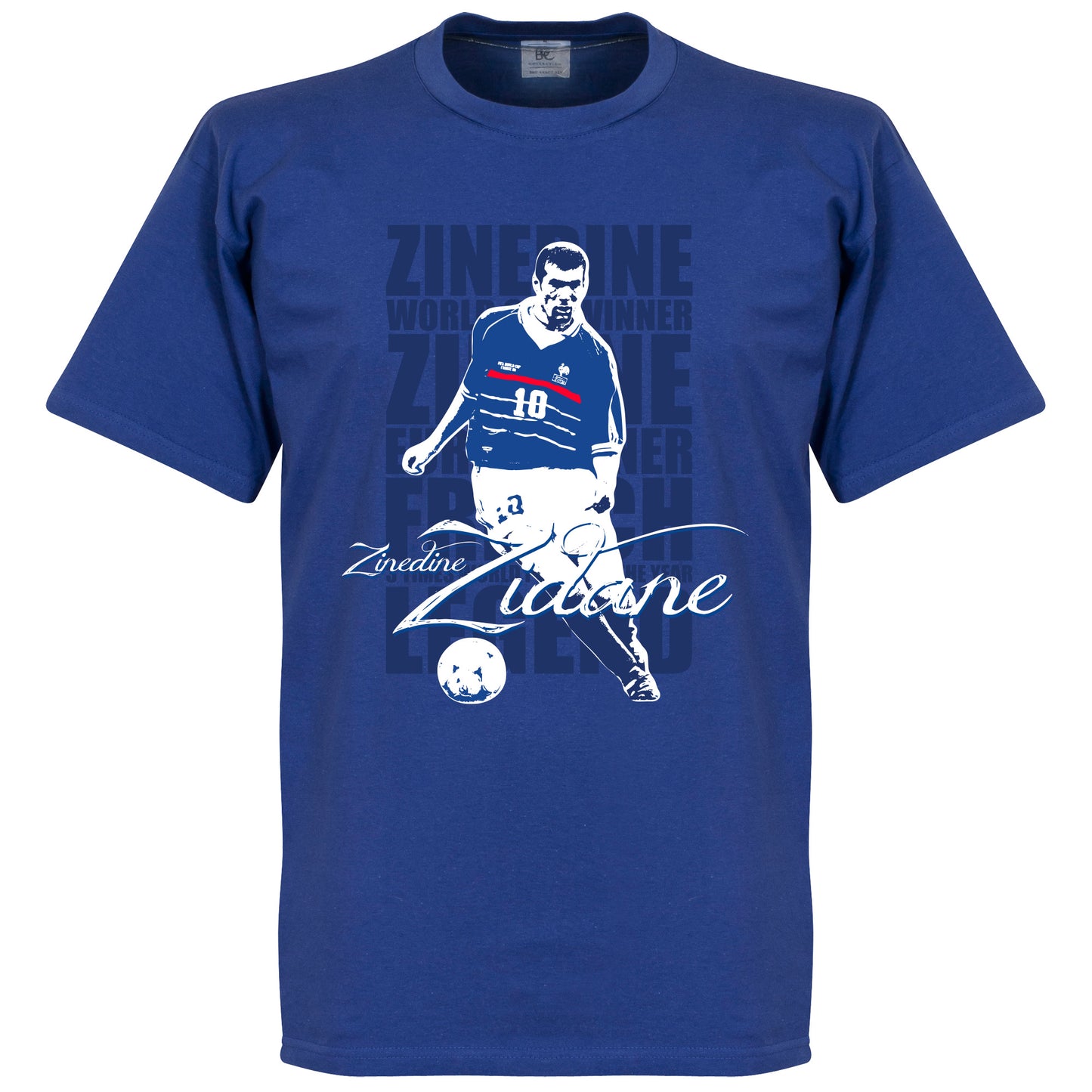 Zinedine Zidane Legend KIDS T-Shirt - Royal