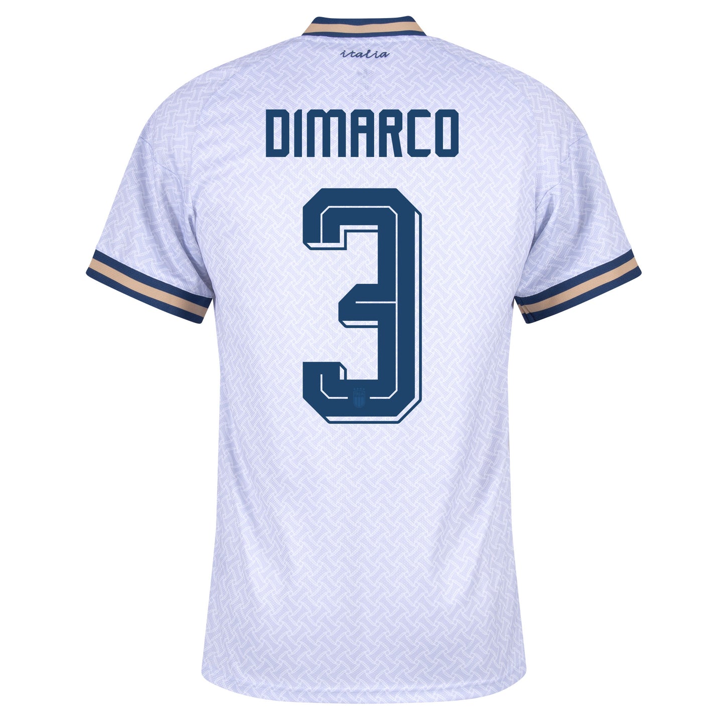 adidas Italy Away Dimarco 3 Shirt 2026-2027 (Official Printing)
