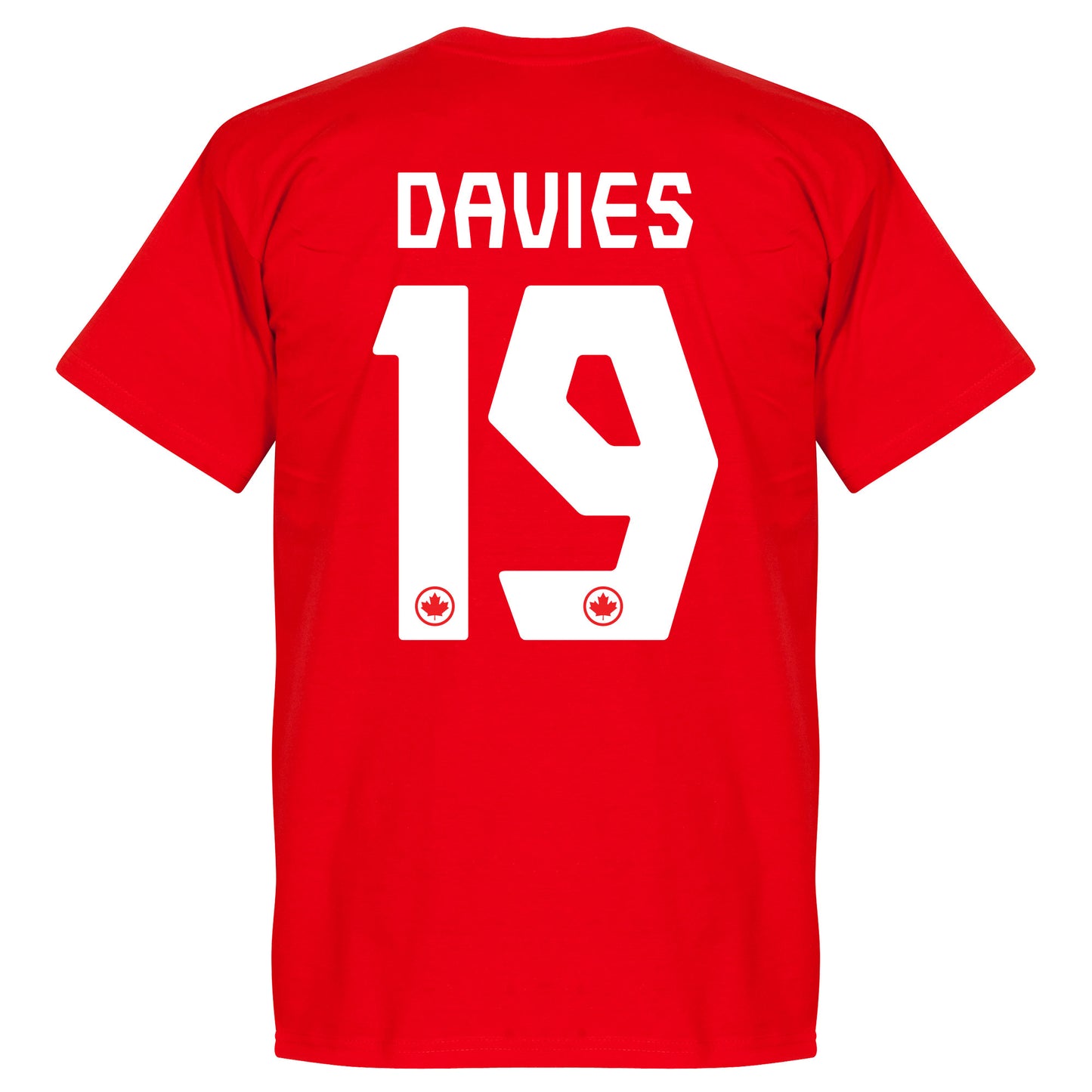 Canada Team Davies 19 T-shirt - Red