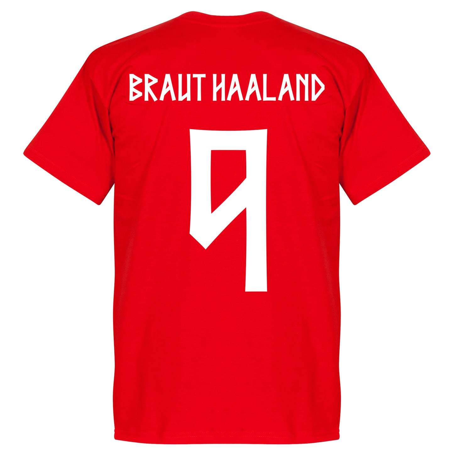 2026 Norway Team Braut Haaland 9 KIDS T-shirt - Red