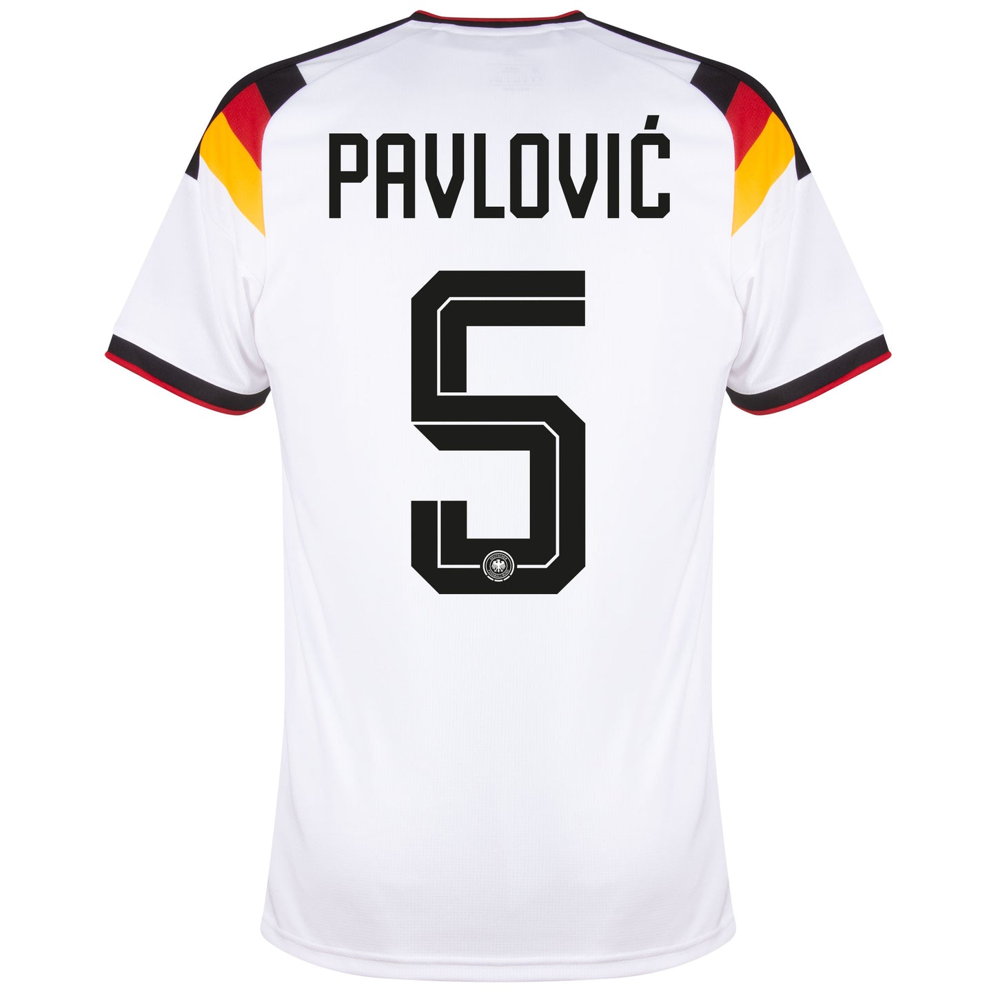adidas Germany Home Pavlović 5 Shirt 2026-2027 (Official Printing)