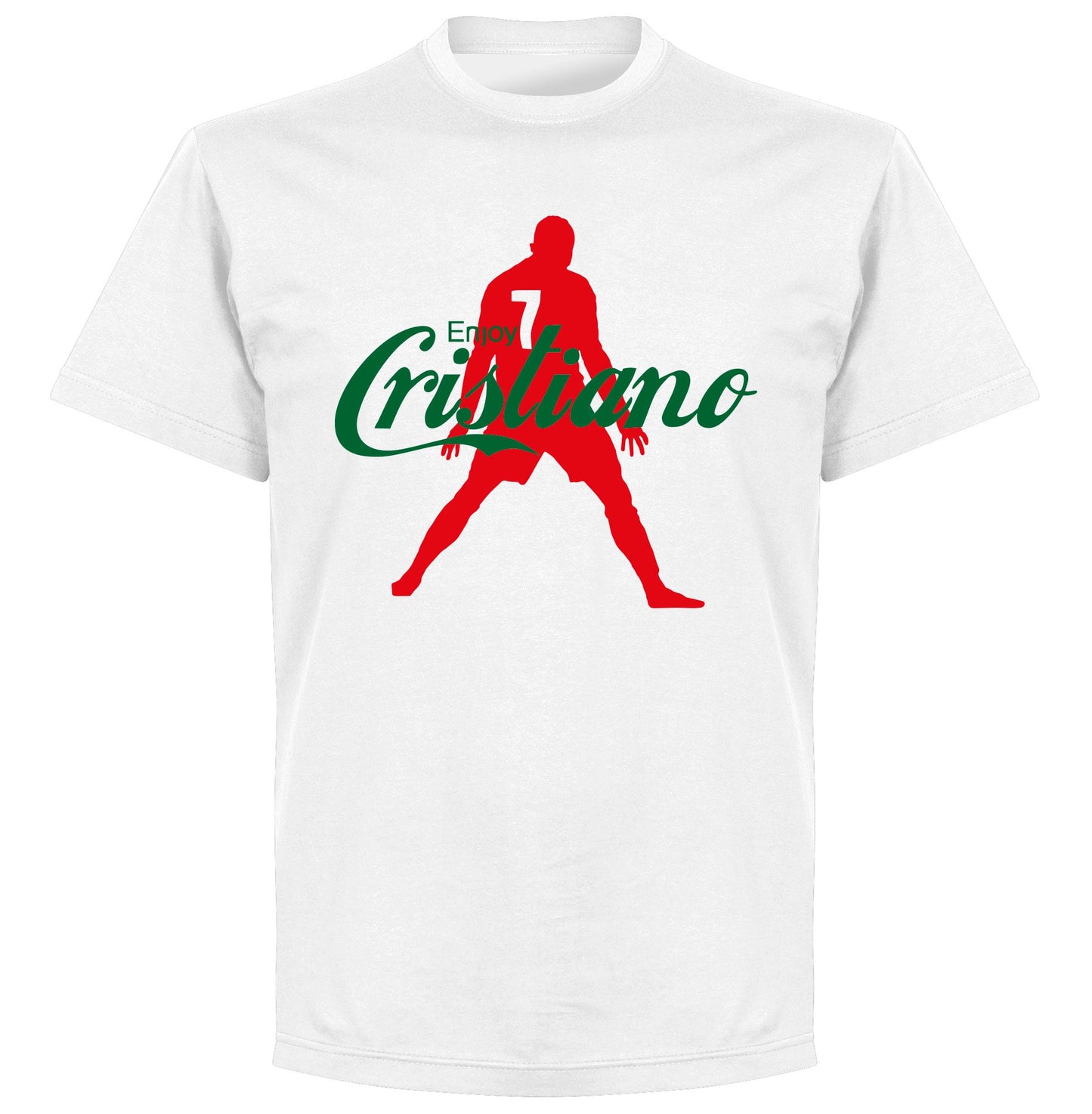 Enjoy Ronaldo KIDS T-shirt - White