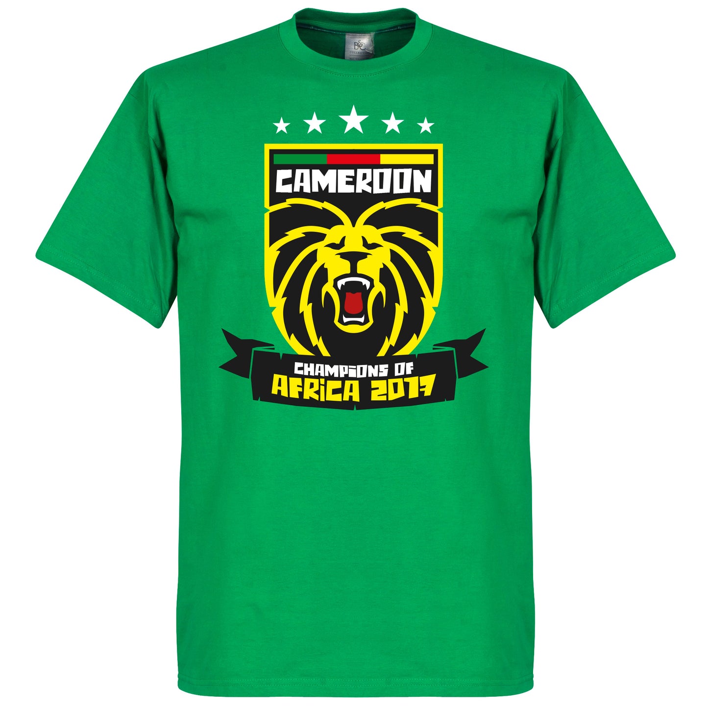 Cameroon Africa Cup of Nations 2017 Winners T-Shirt - Green