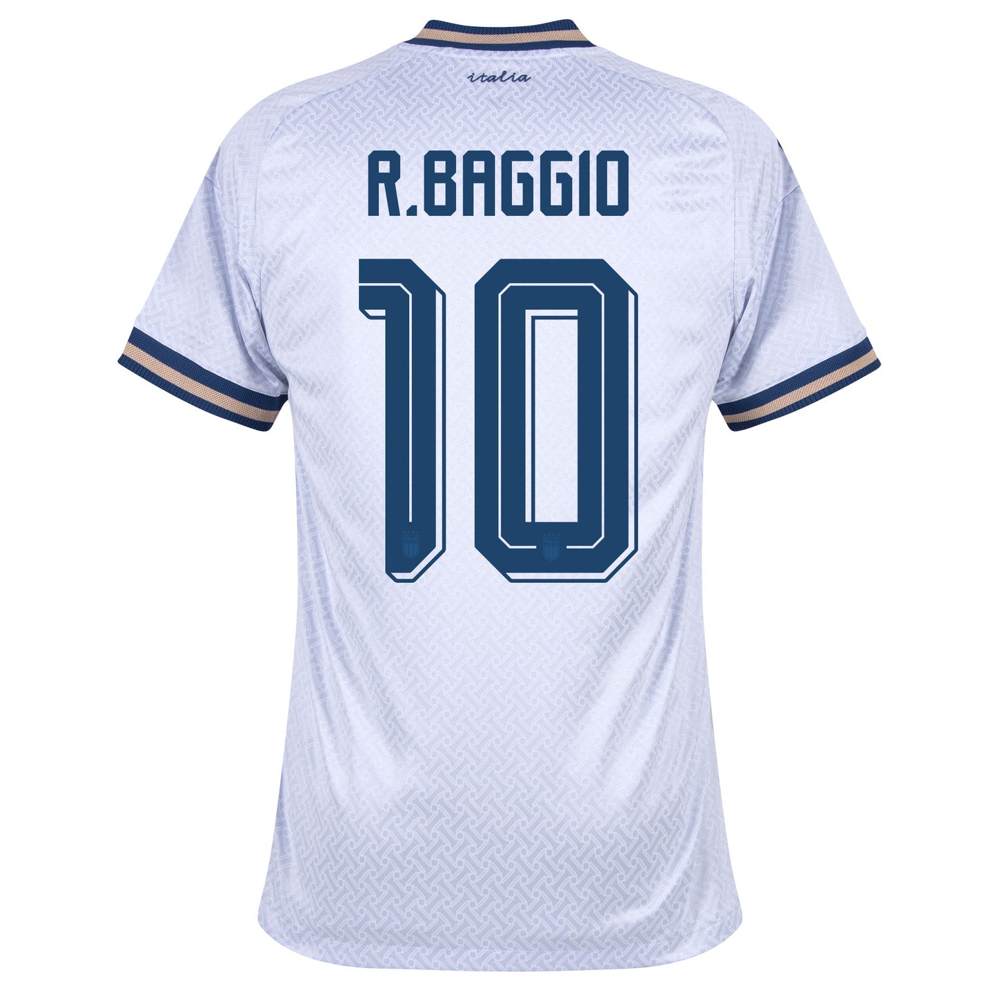 adidas Italy Authentic Away R. Baggio 10 Shirt 2026-2027 (Official Printing)