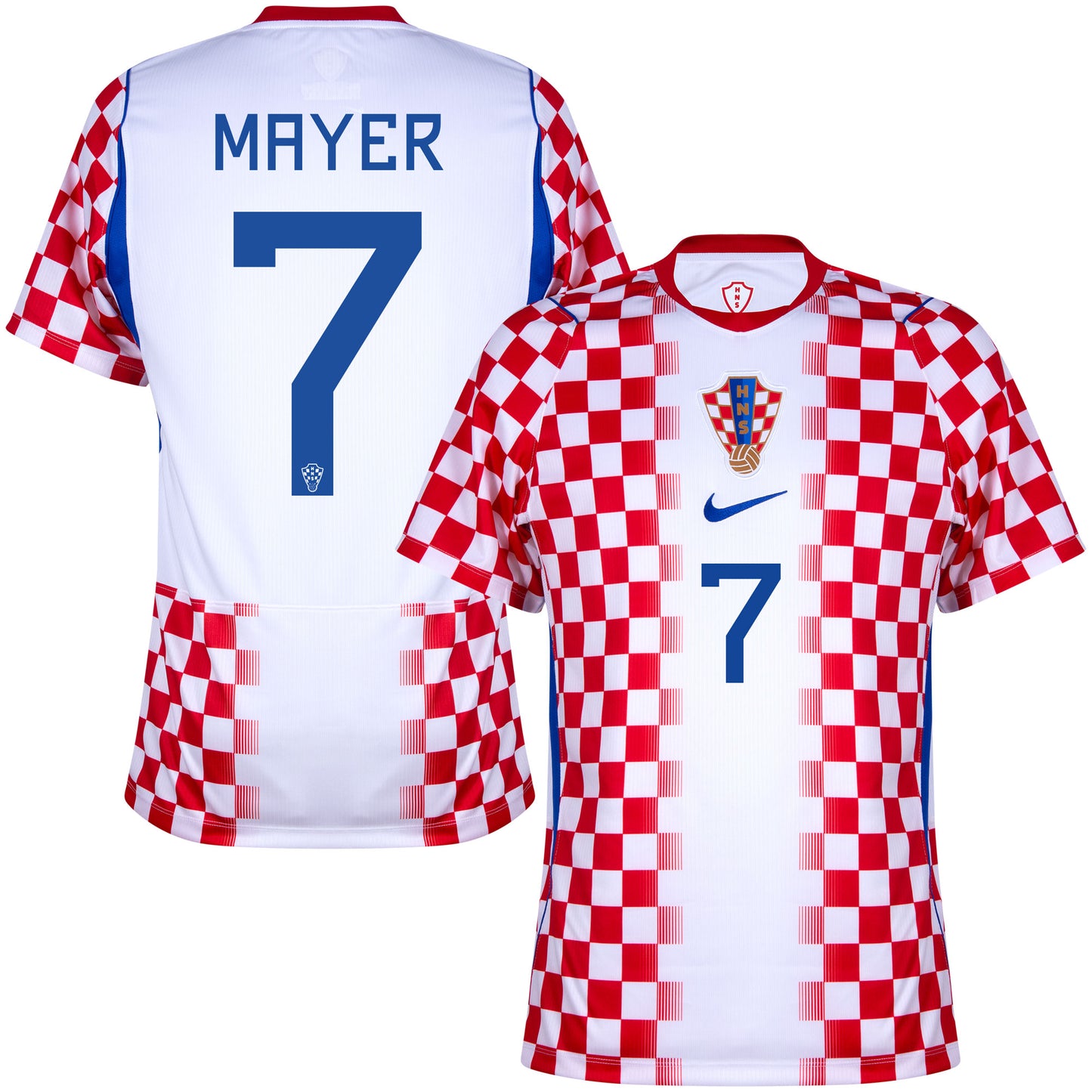 Nike Croatia Home Majer 7 Shirt 2026 (Official Printing)