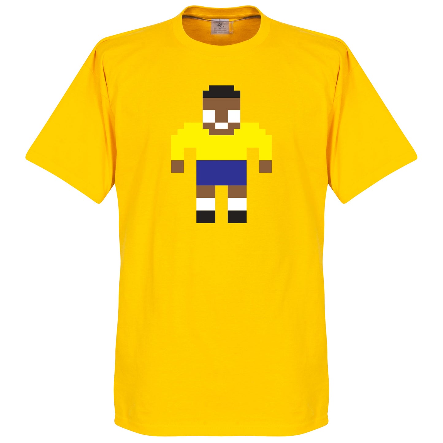 Pelé Legend Pixel Player T-shirt - Yellow