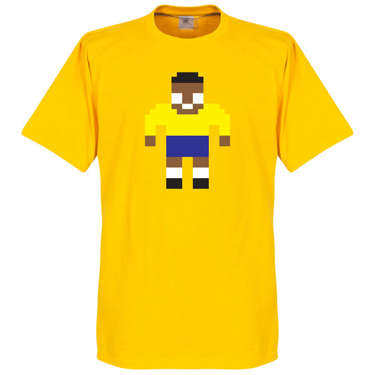 Pelé Legend Pixel Player T-shirt - Yellow