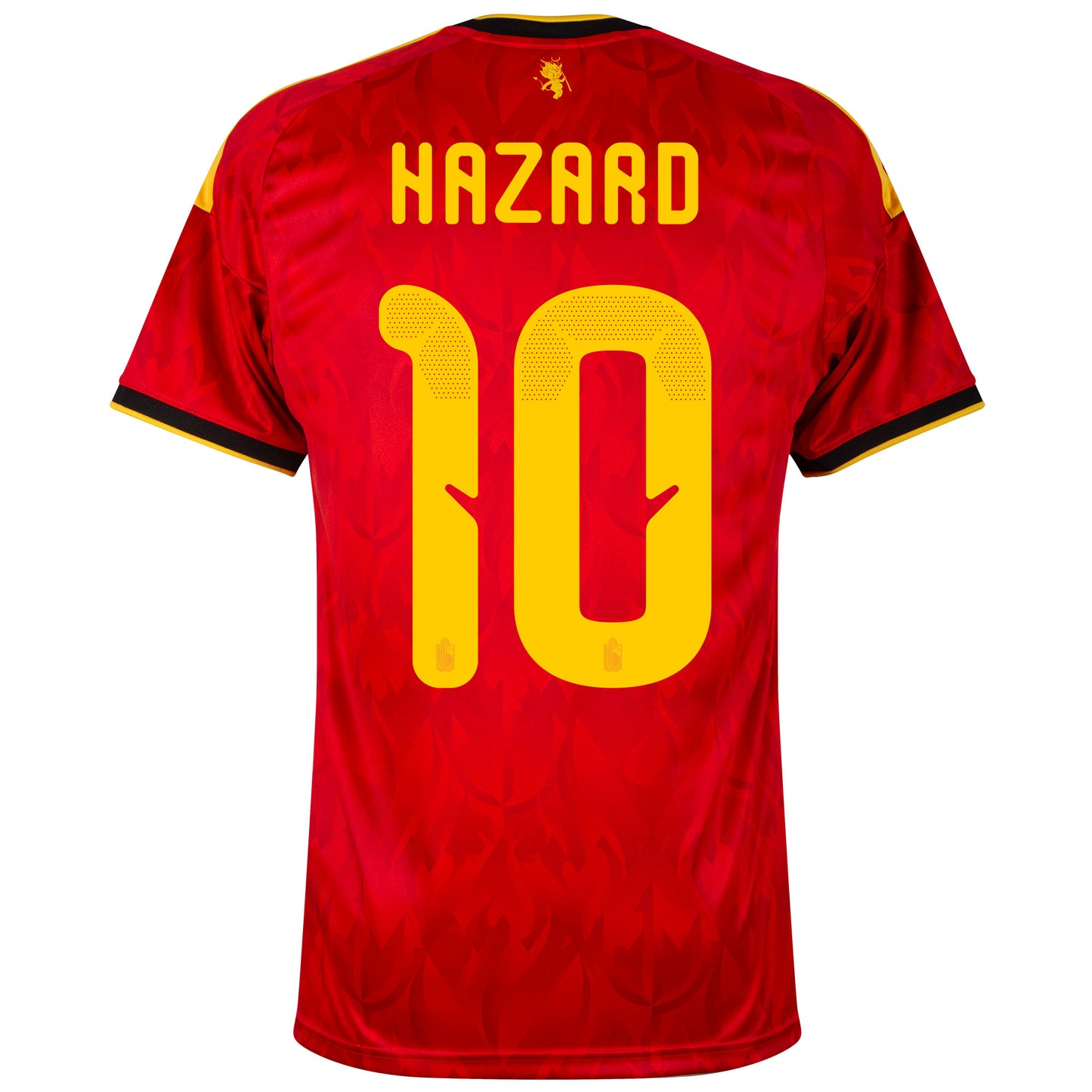 adidas Belgium Home Hazard 10 Shirt 2026-2027 (Official Printing)