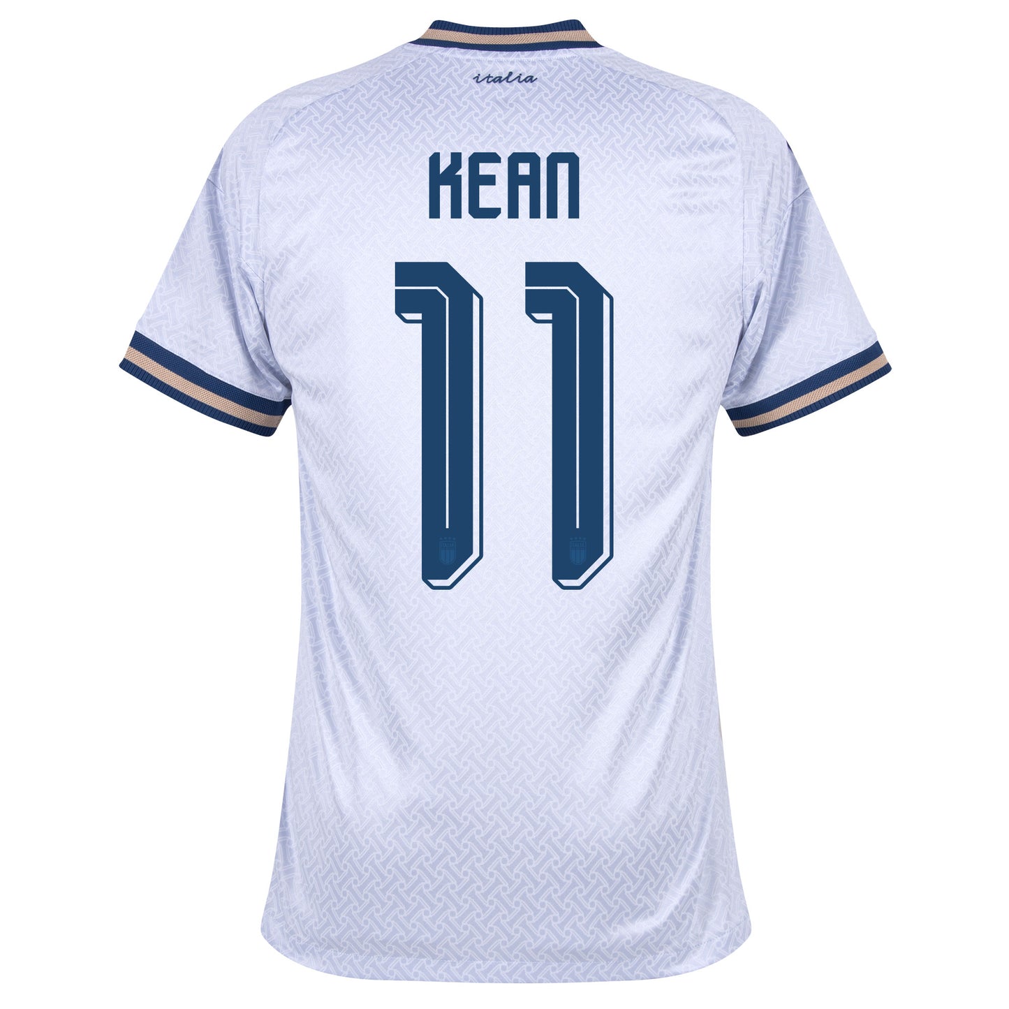 adidas Italy Authentic Away Kean 11 Shirt 2026-2027 (Official Printing)