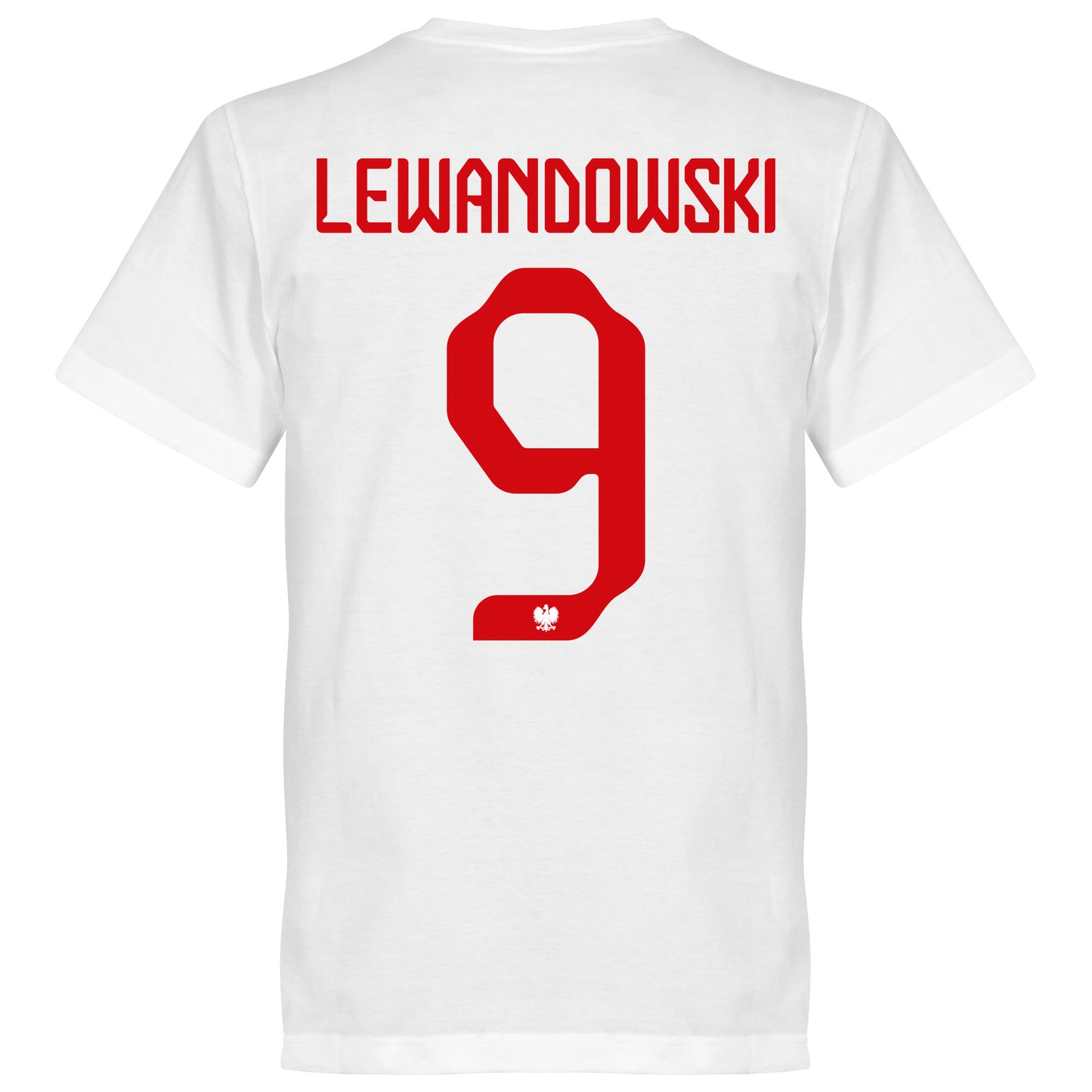 Poland Team Lewandowski 9 KIDS T-shirt - White