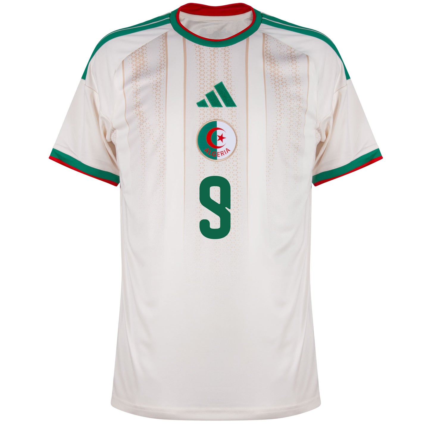 adidas Algeria Home Bounedjah 9 Shirt 2026-2027 (Official Printing)