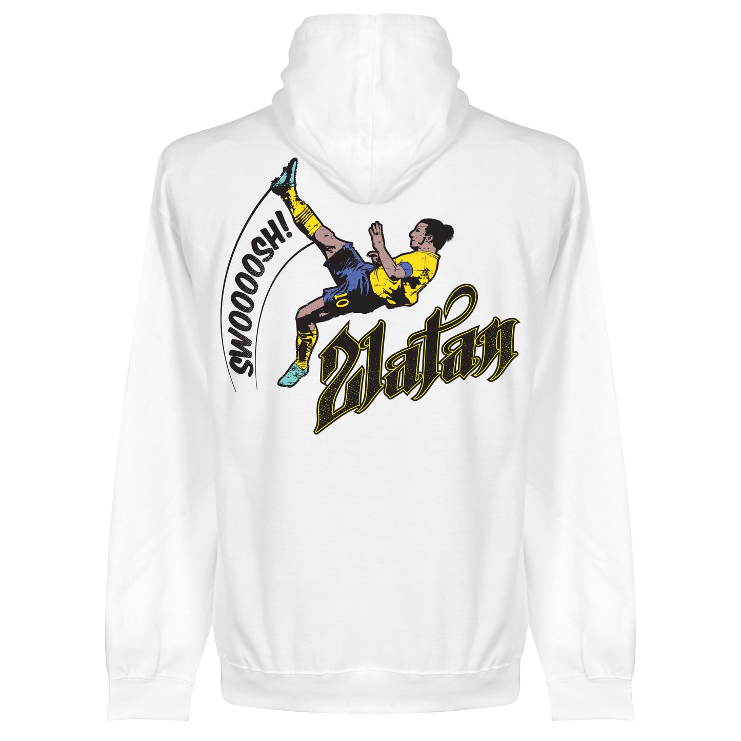 Zlatan Bicycle Kick Hoodie - White