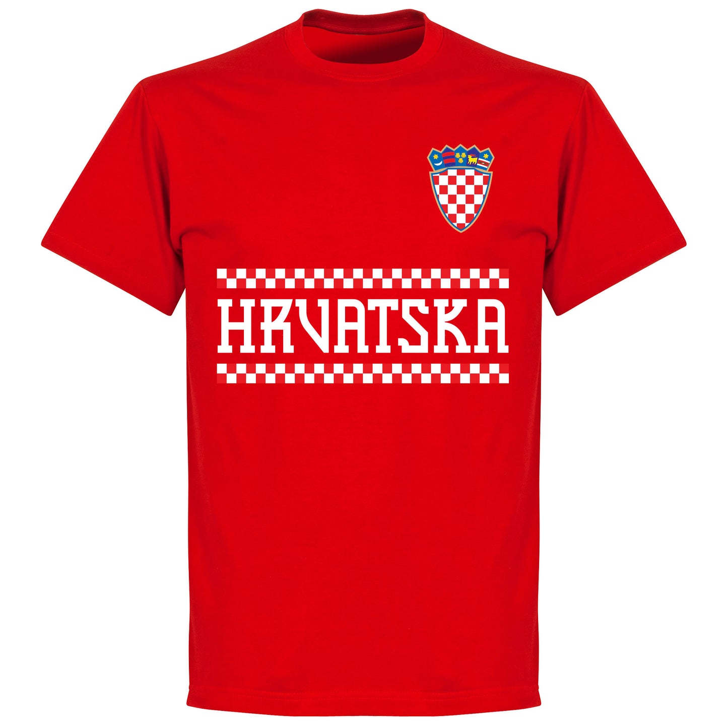 Croatia Team T-shirt - Red