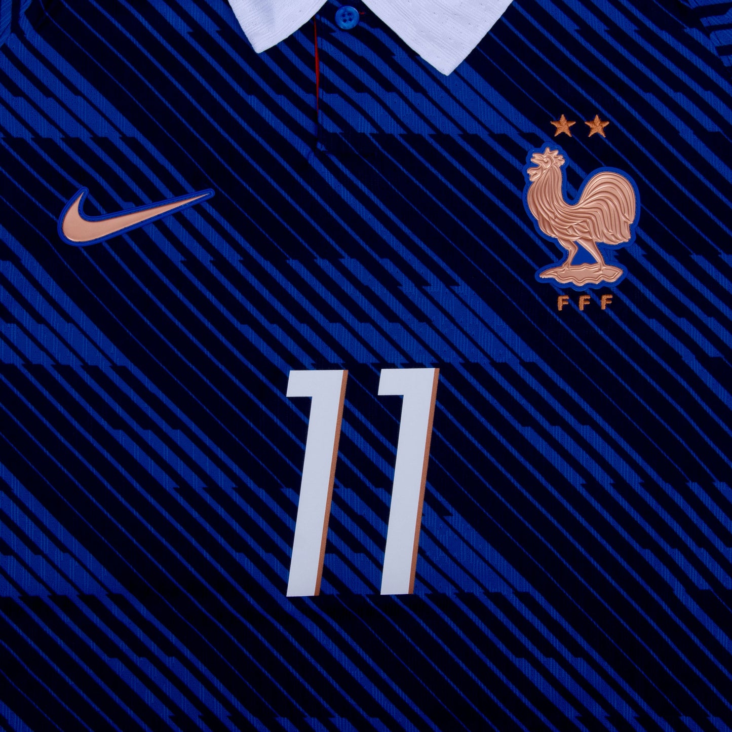 Nike France Aero-Fit Match Home Olise 11 Shirt 2026-2027 (Official Printing)