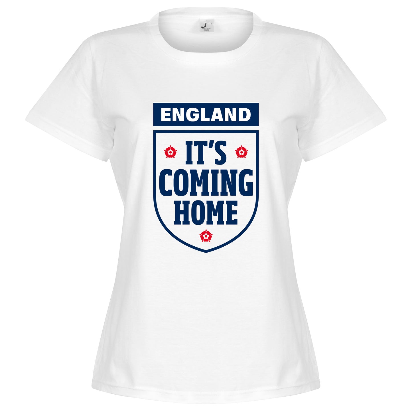 It’s Coming Home England Womens T-shirt - White
