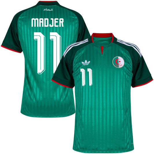 adidas Algeria Away Madjer 11 Shirt 2026-2027 (Official Printing)