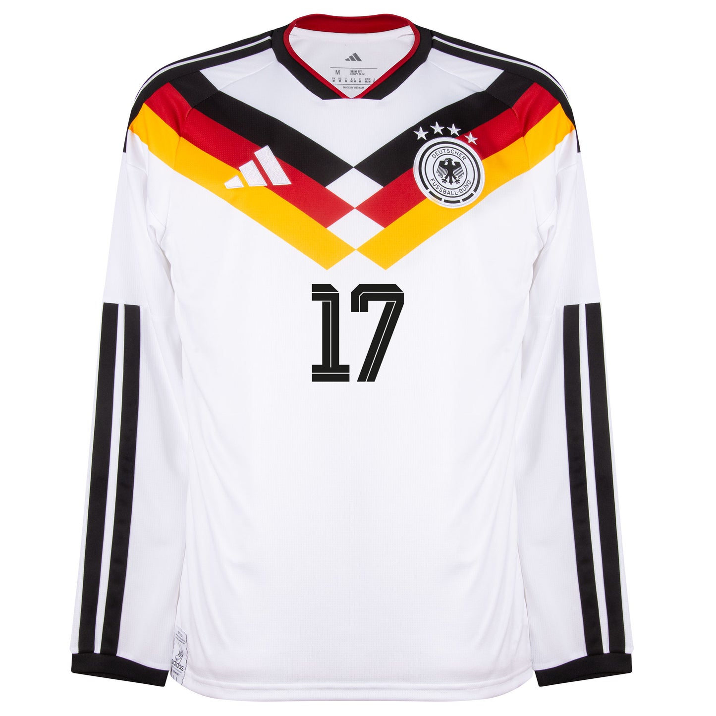adidas Germany Home L/S Wirtz 17 Shirt 2026-2027 (Official Printing)
