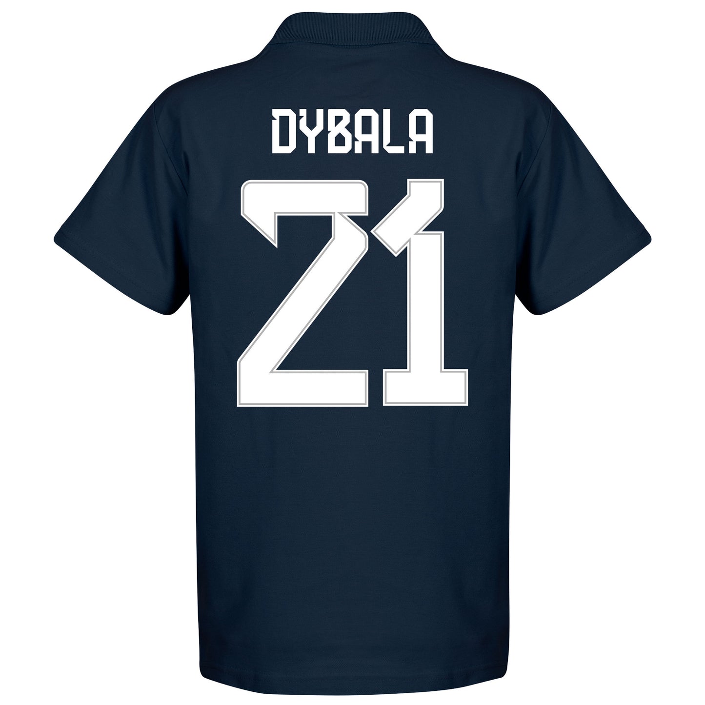 Argentina Dybala 21 Team Polo Shirt - Navy