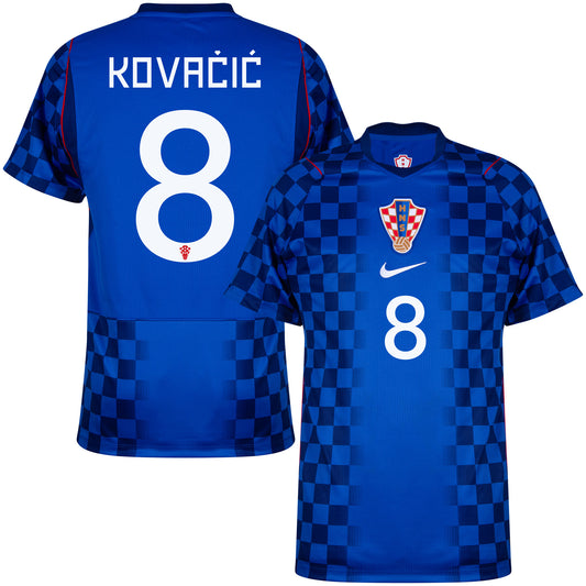 Nike Croatia Away Kovačić 8 Shirt 2026 (Official Printing)