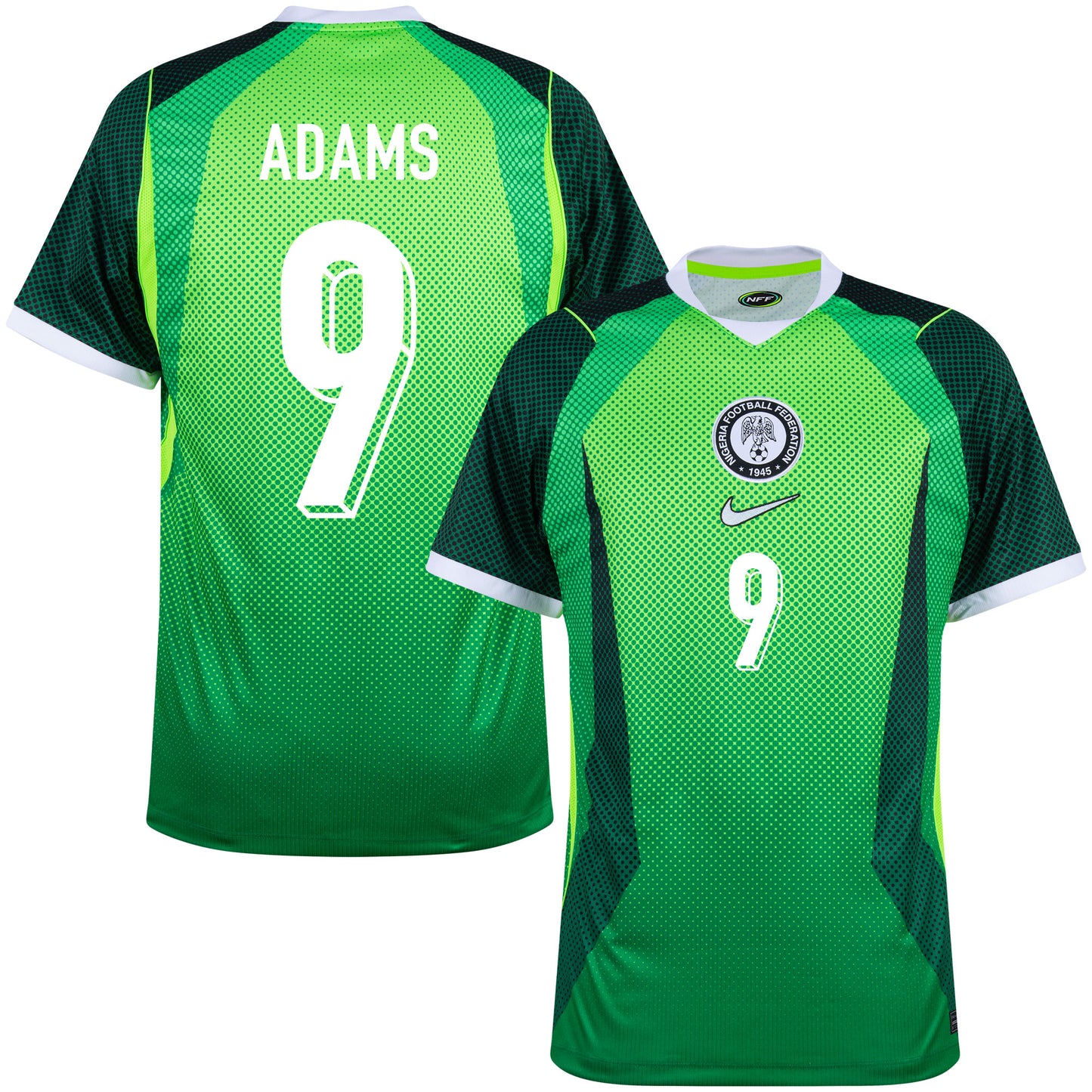 Nike Nigeria Home Adams 9 Shirt 2026-2027 (Fan Style Printing)