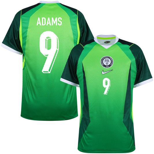 Nike Nigeria Home Adams 9 Shirt 2026-2027 (Fan Style Printing)