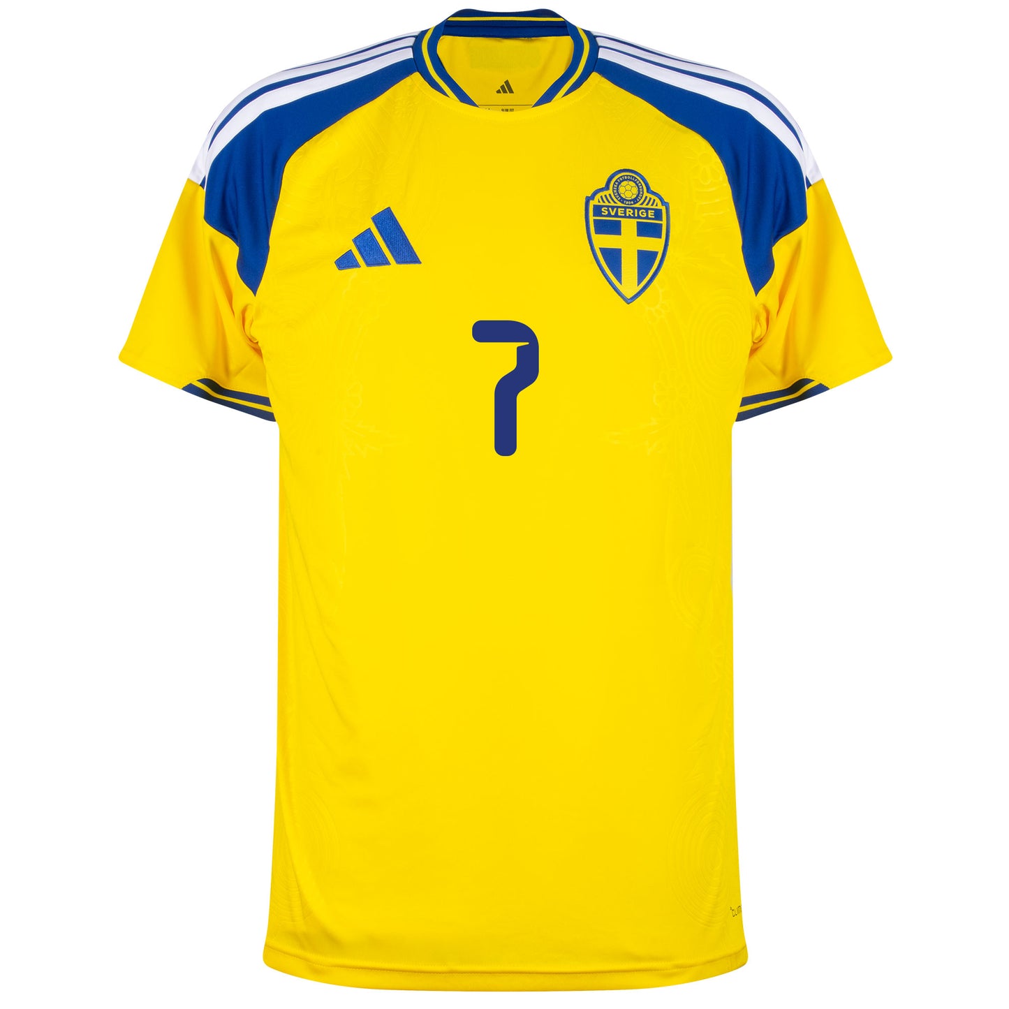 adidas Sweden Home Larsson 7 Shirt 2026-2027 (Official Printing)