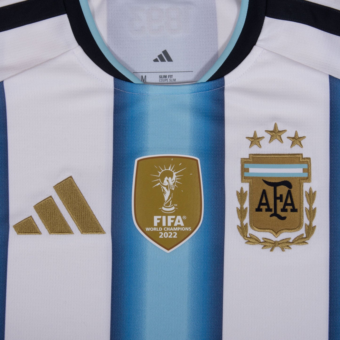 adidas Argentina Home KIDS Shirt inc. Messi 10 & World Cup 2026 Patch
