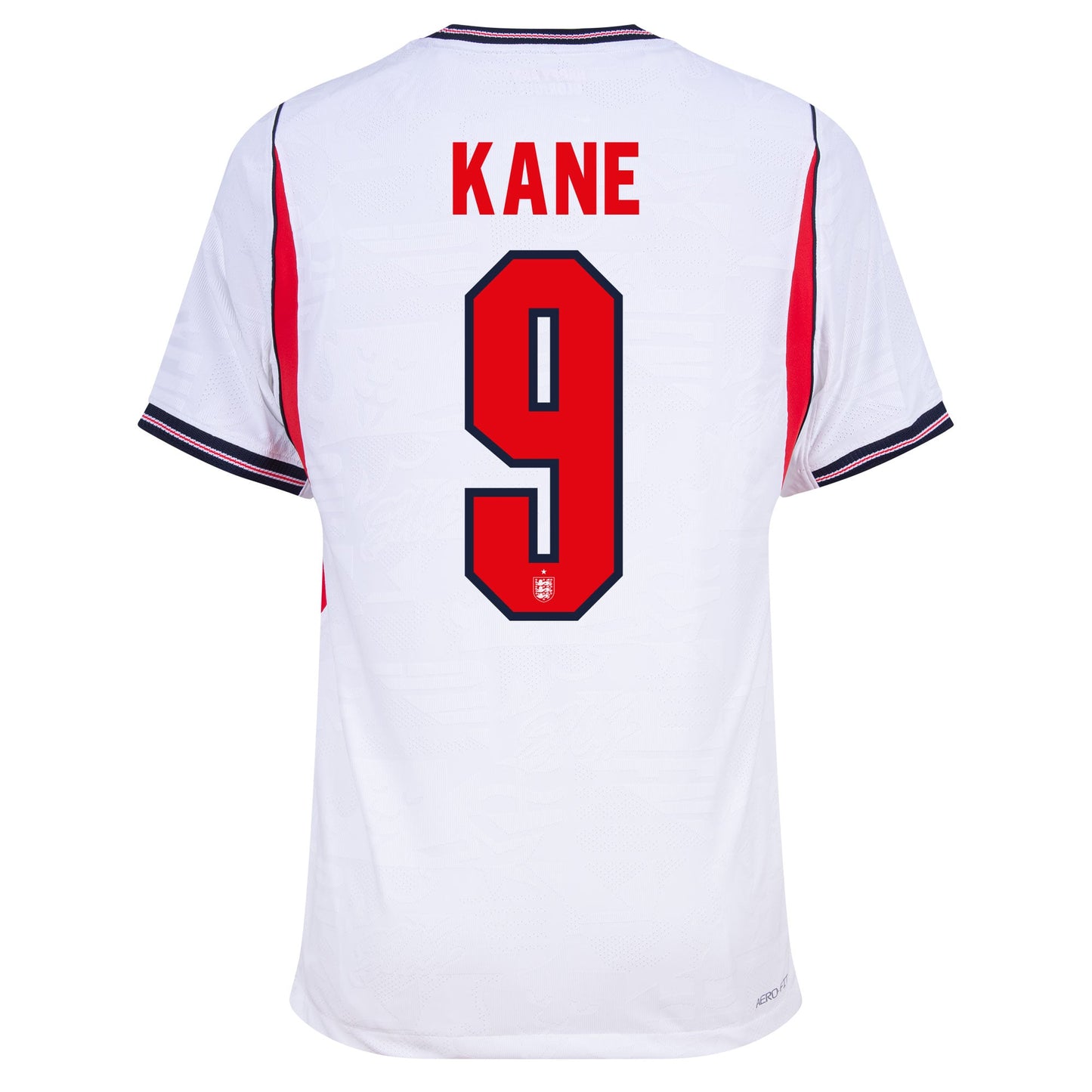 Nike England Aero-Fit Match Home Kane 9 Shirt 2026-2027 (Official Printing)