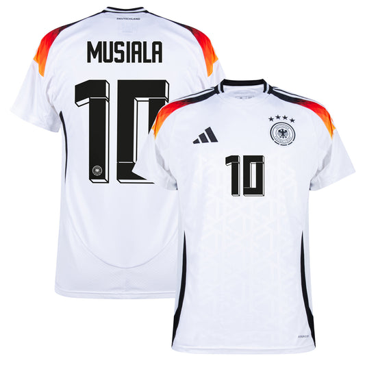 adidas Germany Home Musiala 10 Shirt 2024-2025 (Official Printing)