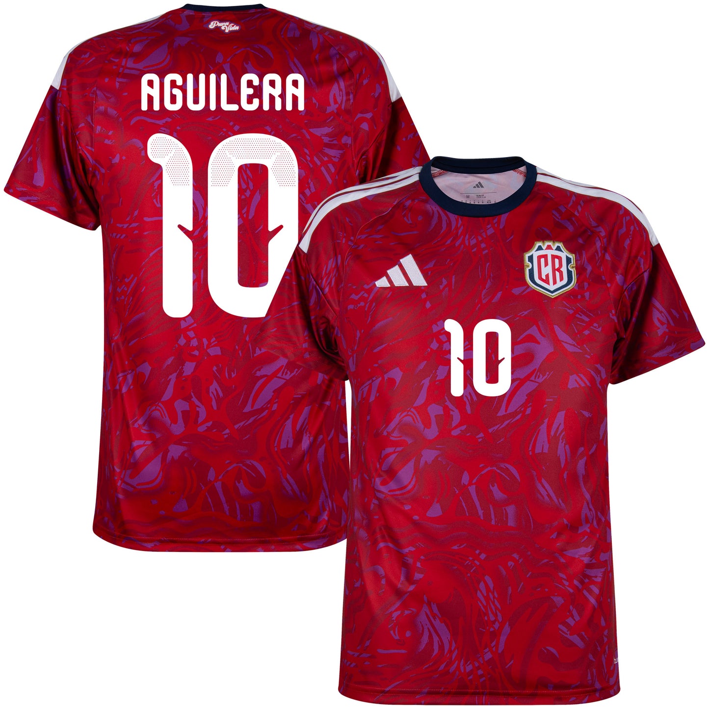 adidas Costa Rica Home Aguilera 10 Shirt 2026-2027 (Official Printing)
