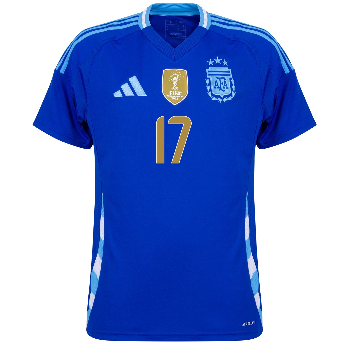 adidas Argentina Away Garnacho 17 Shirt 2024-2025 (Official Printing)