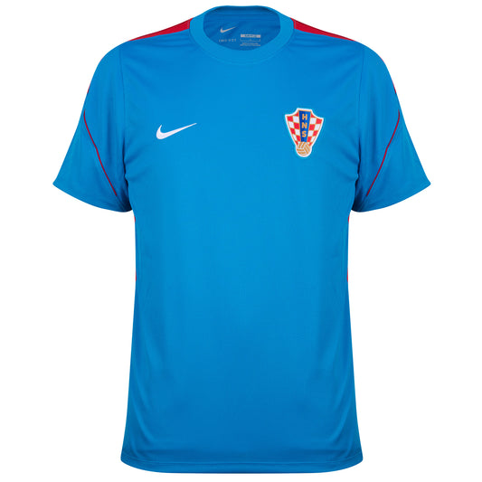Nike Croatia Dri-Fit Strike S/S Top - Laser Blue - 2026