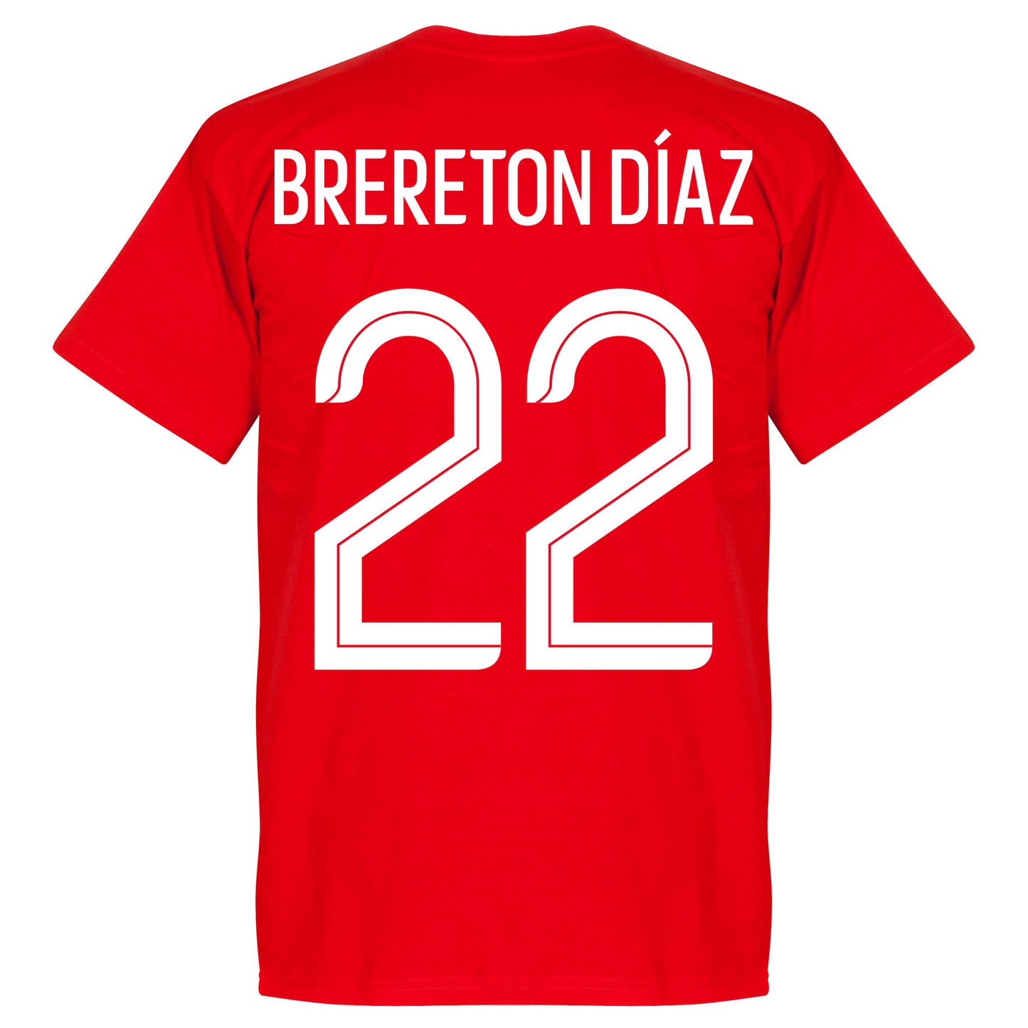 Chile Brereton Diaz 22 T-shirt - Red