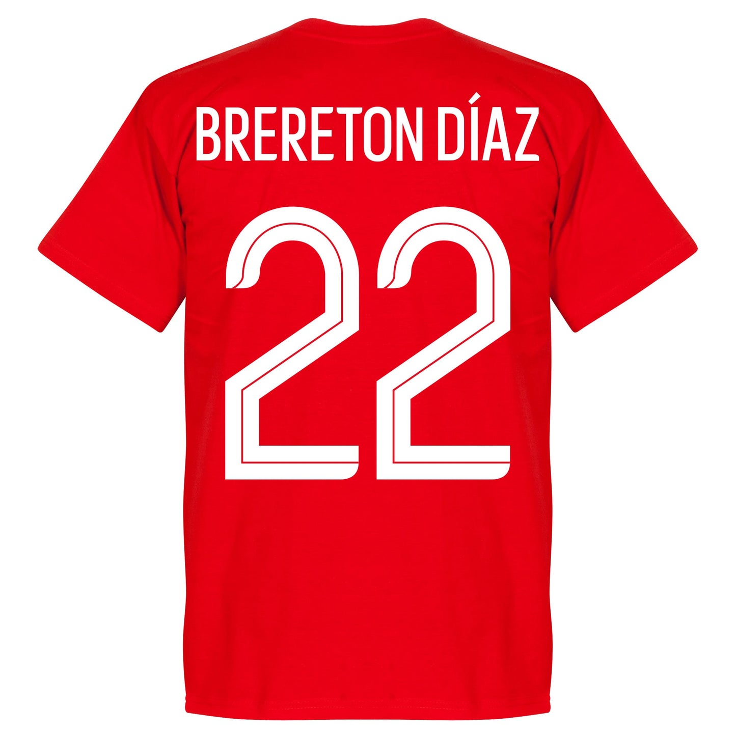Chile Brereton Diaz 22 KIDS T-shirt - Red