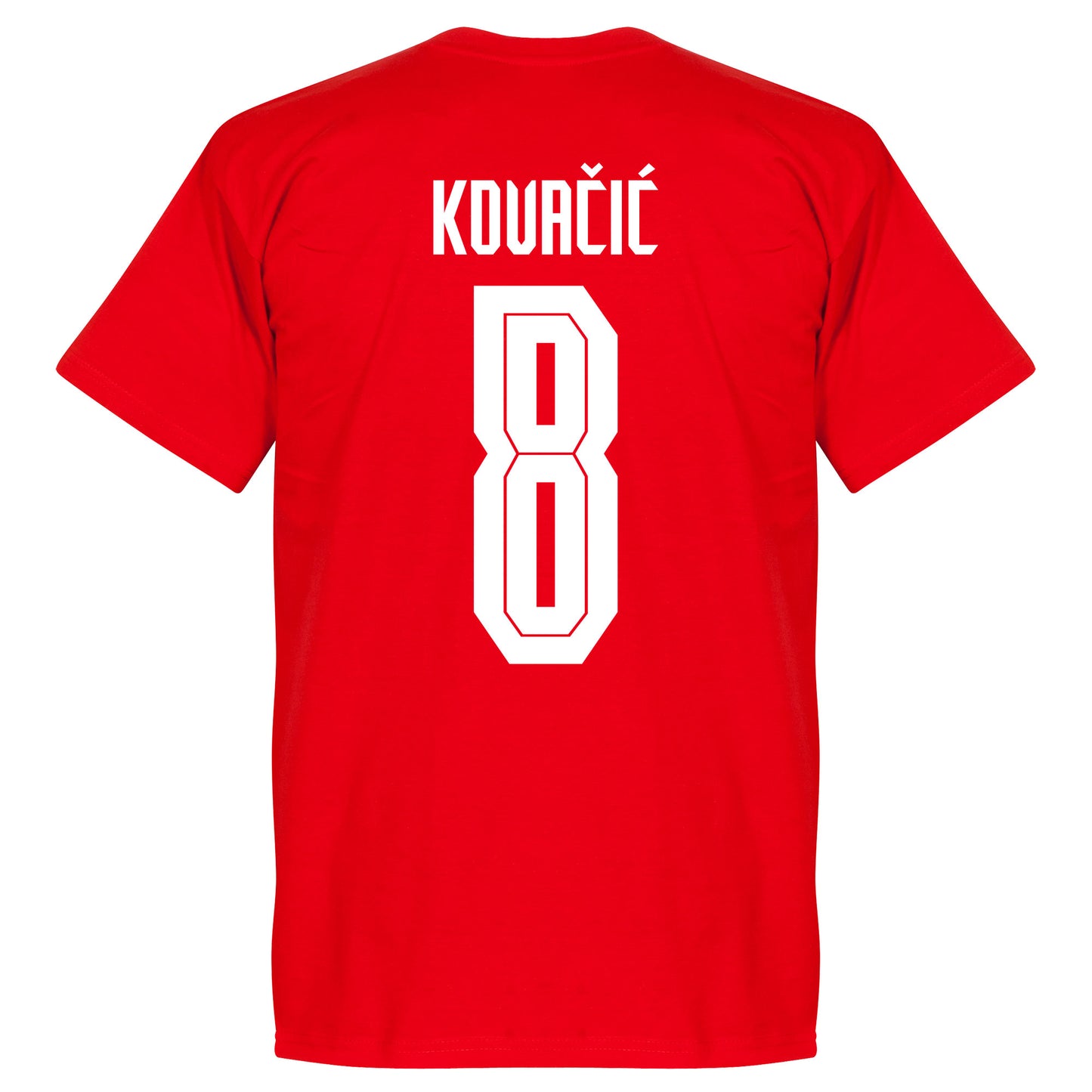 Croatia Kovacic 8 Team KIDS T-shirt - Red