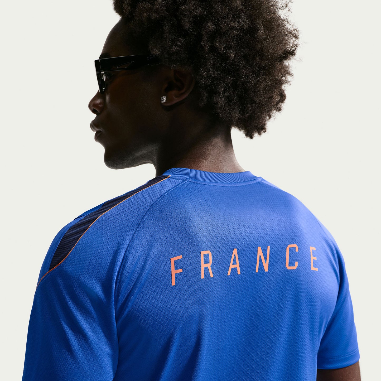 Nike France Dri-Fit Strike S/S Top - Royal - 2026