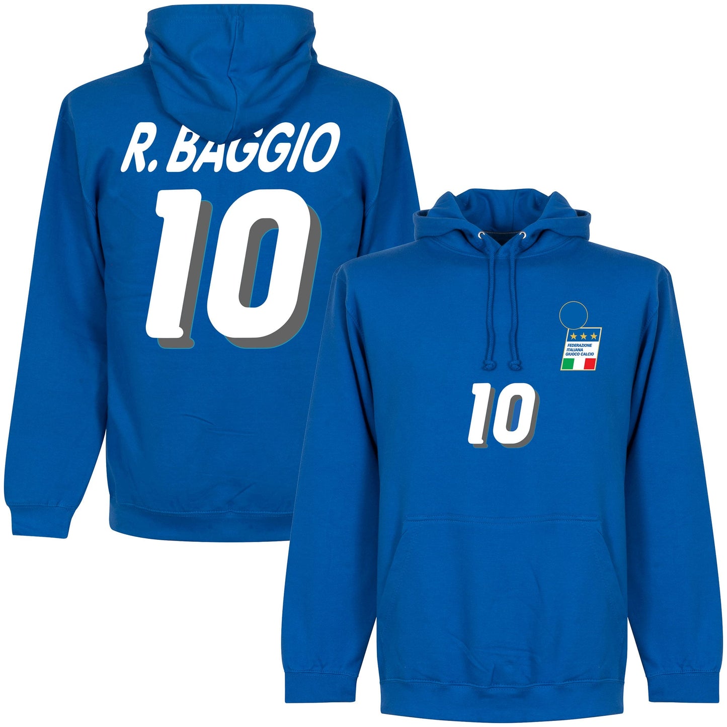 R. Baggio 1994 Italy Home Hoodie - Royal Blue