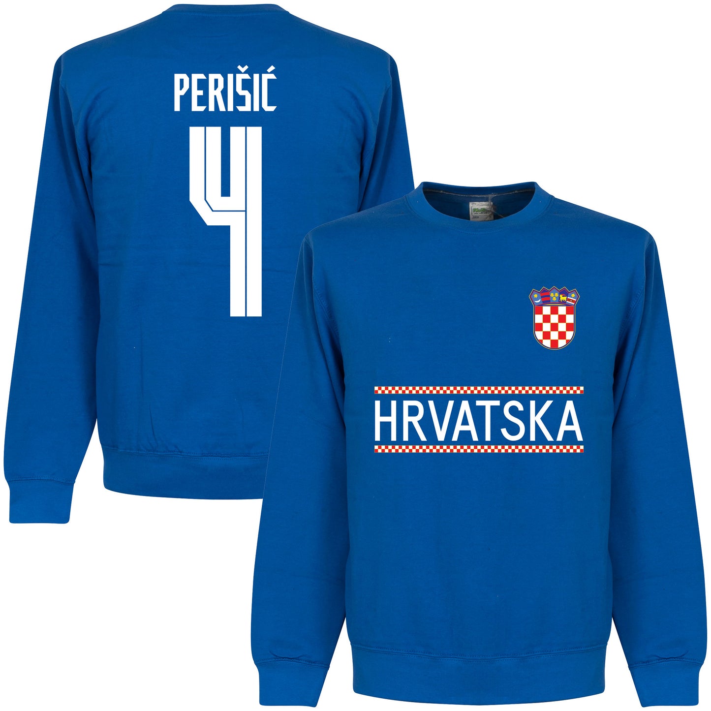 Croatia Perisic 4 Team Sweatshirt - Royal