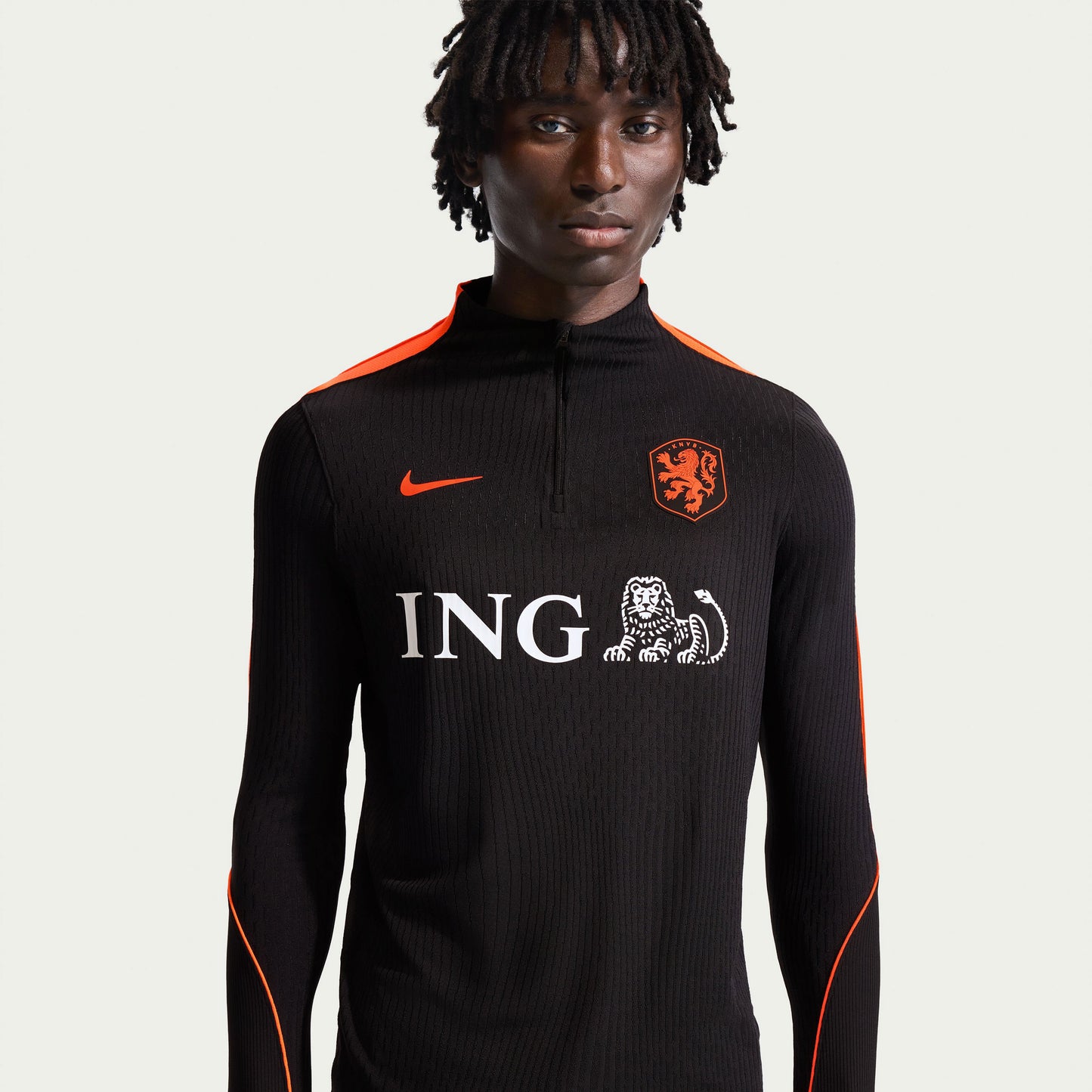 Nike Holland Dri-Fit ADV Elite Strike 1/4 Zip L/S Drill Top - Black - 2026-2027