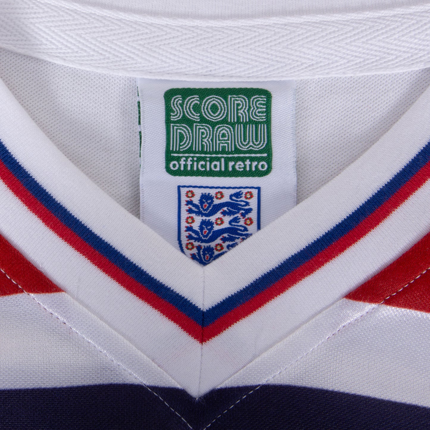 Score Draw England Home Retro Shirt World Cup 1982