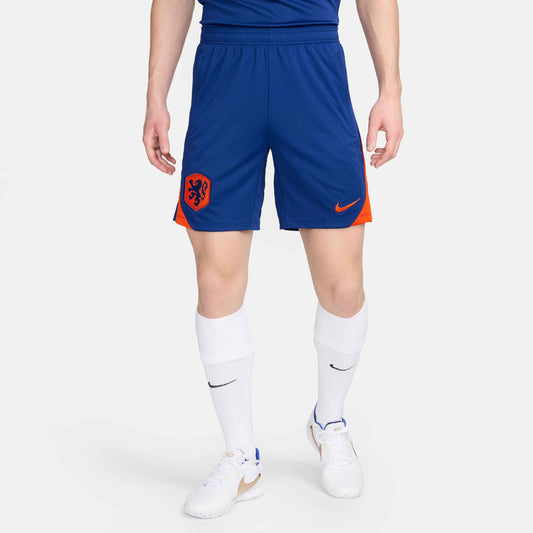 Nike Holland Dri-Fit Strike Shorts - Deep Royal/Safety Orange 2024-2025