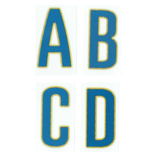14-15 Italy Away Official Loose Letter Transfers - 55mm