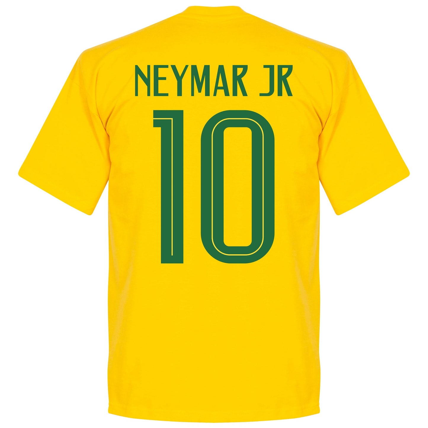 Brasil Neymar Jr 10 Team T-Shirt - Yellow